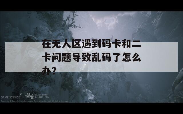 在无人区遇到码卡和二卡问题导致乱码了怎么办？